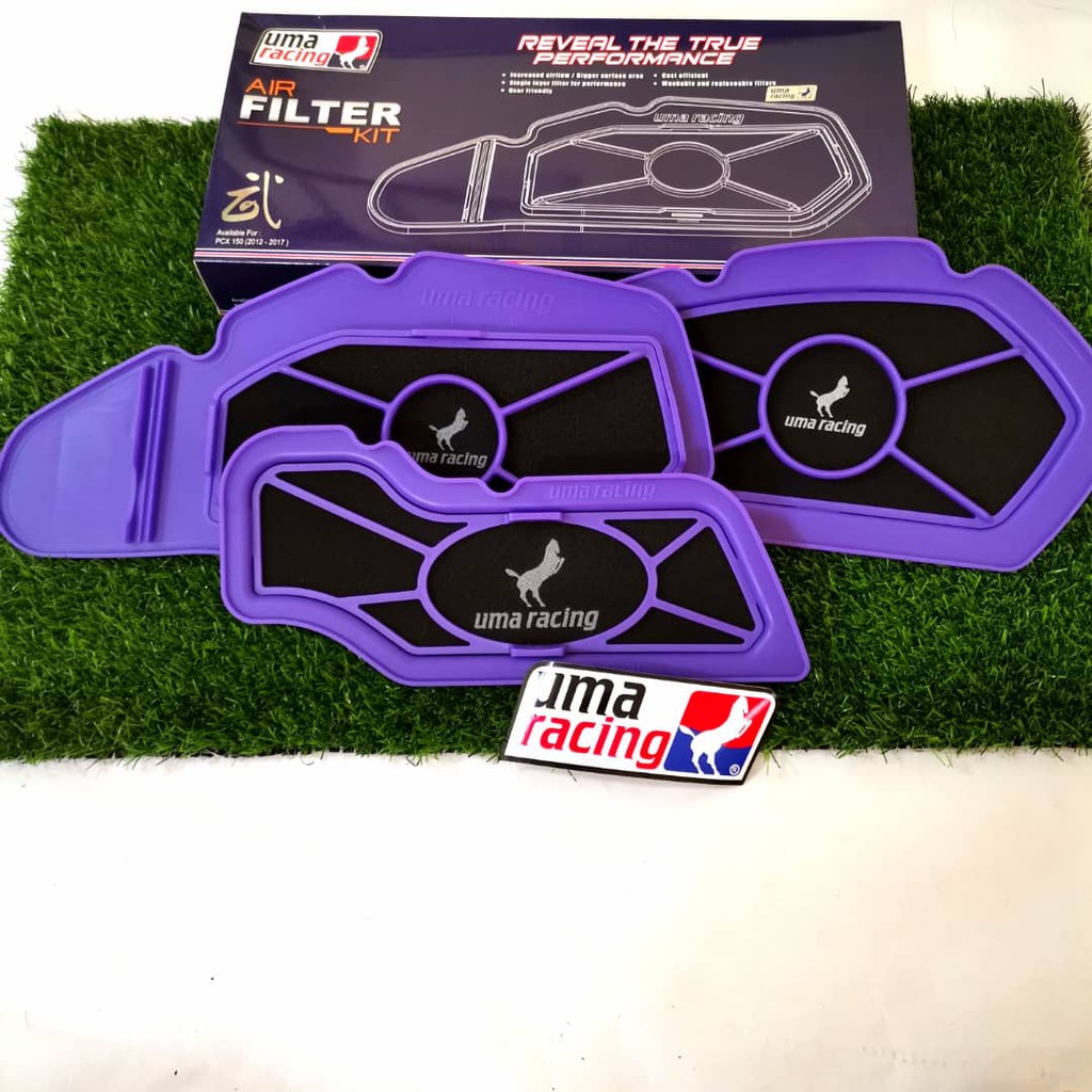 100 ORIGINAL UMA Racing Air Filter Dual Kit RS150 / Ego Solariz / Avantiz / Y15ZR / PCX150