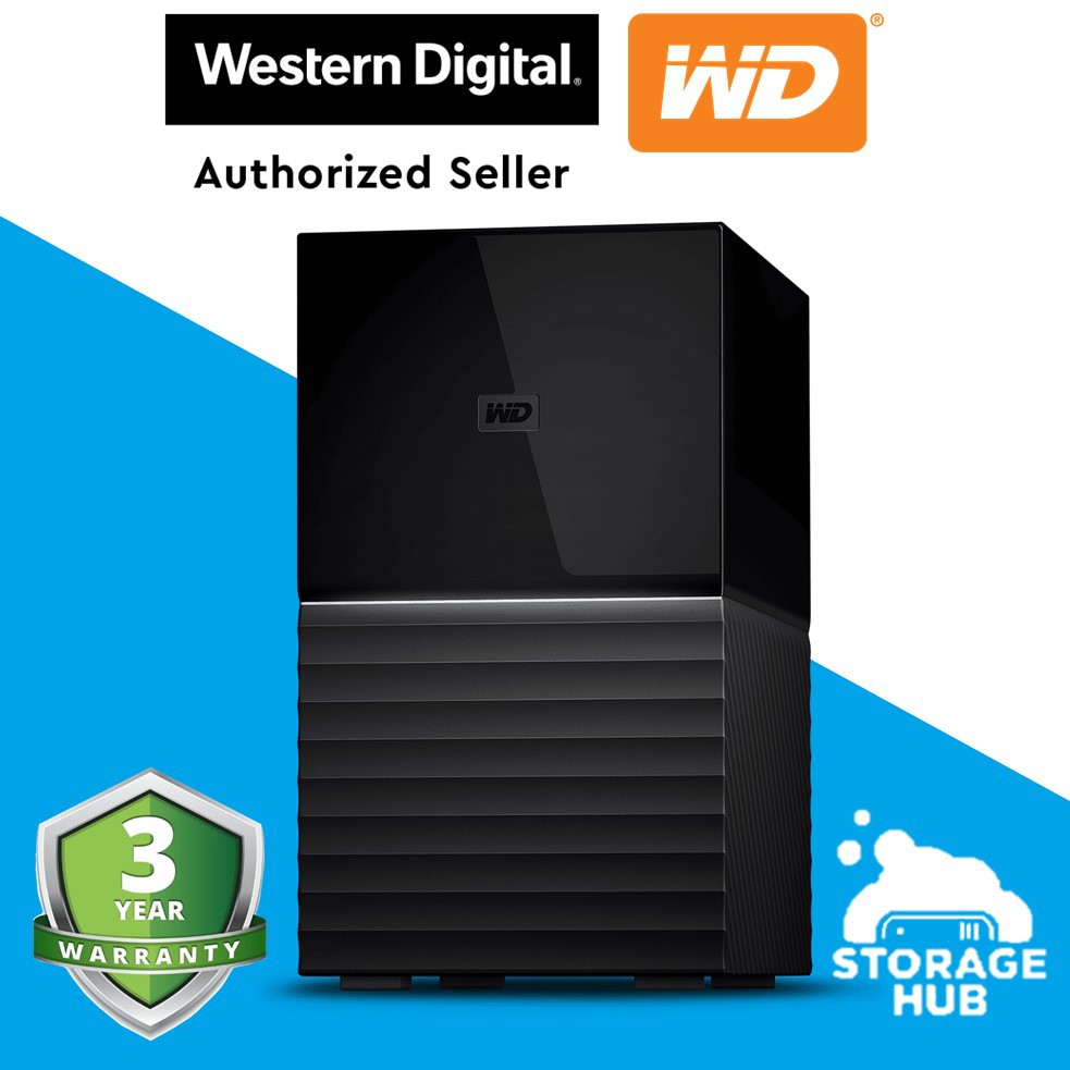 Western Digital Wd My Book Duo 8tb12tb16tb20tb Desktop Hub External Hard Disk Usb 30 1346