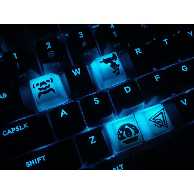 4pc Valorant killjoy keycaps MX cherry mechanical keyboard | Shopee ...