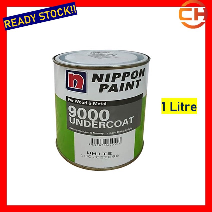 (1L /5L) Nippon Paint 9000 Undercoat For Wood & Metal Shopee Malaysia