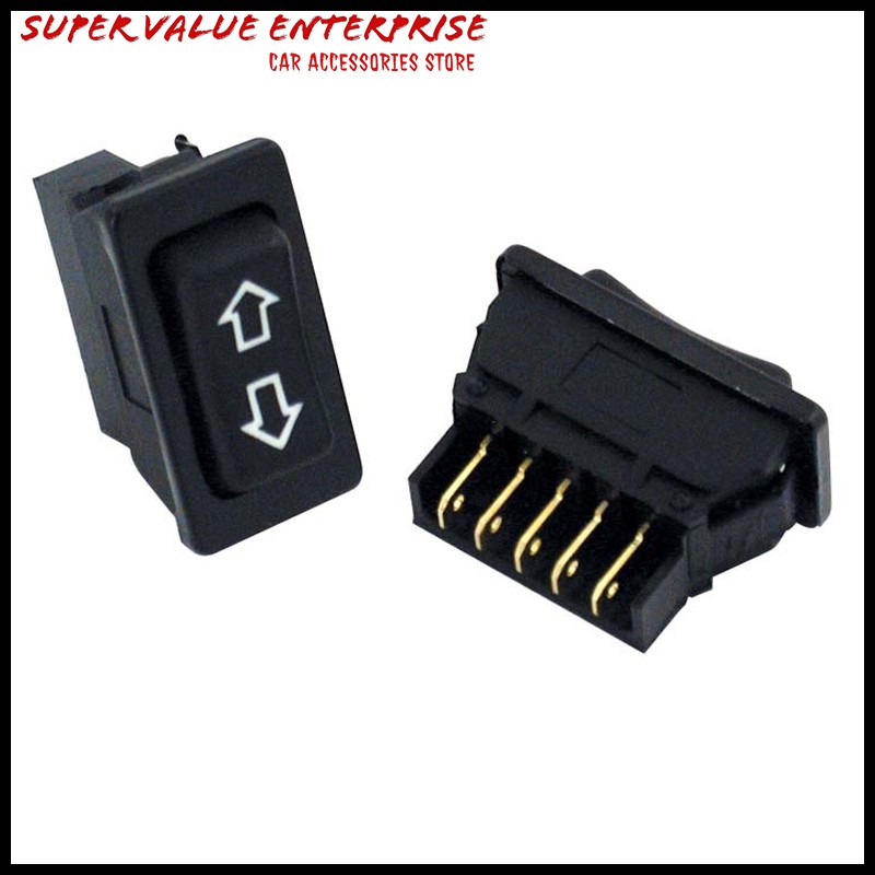 Universal Auto Car Power Window Switch 5pin DC 12V 20A ON/OFF TC06