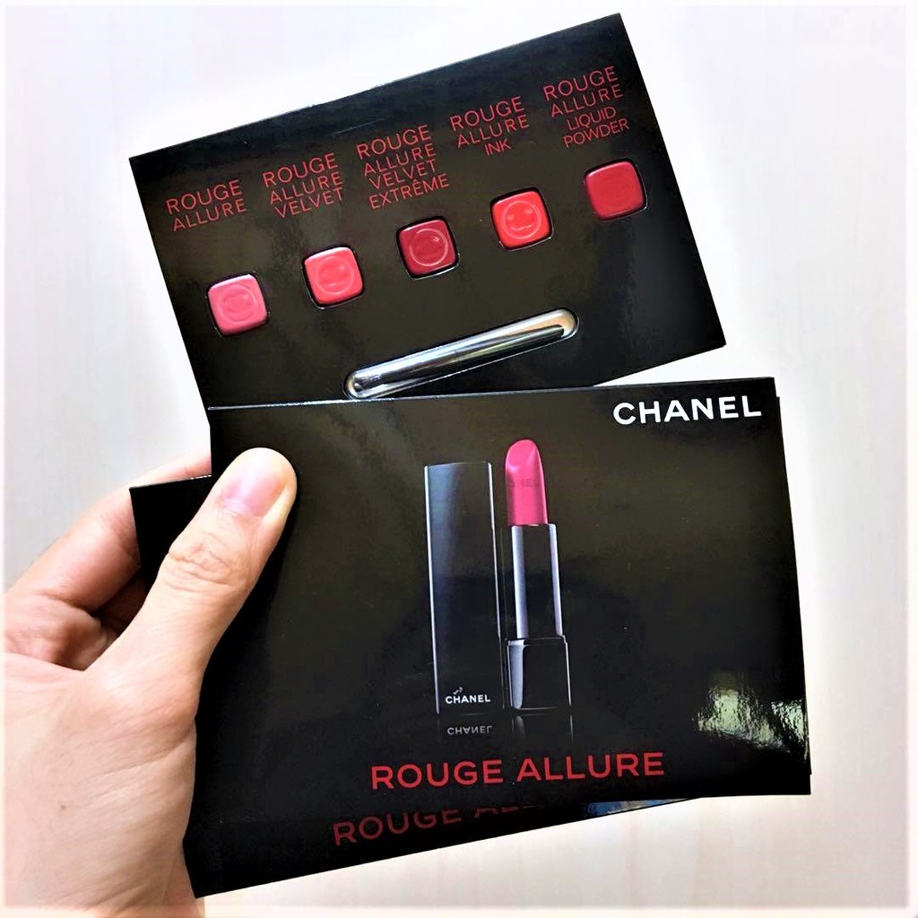 chanel rouge allure swatch