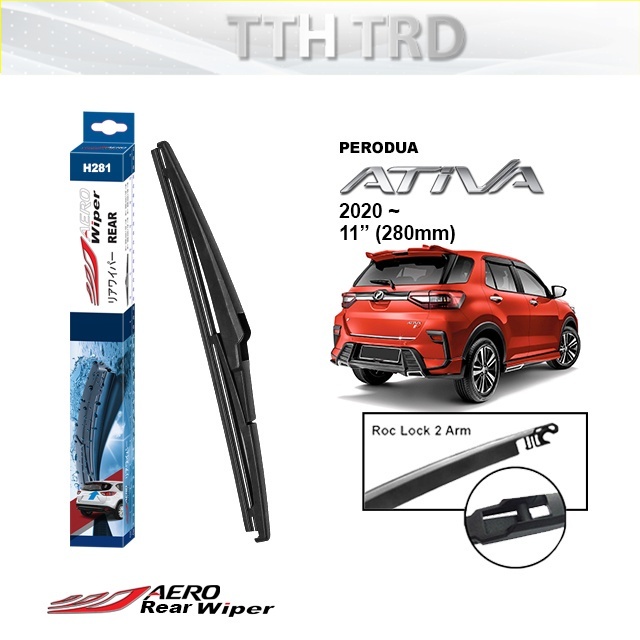 AERO Rear Wiper H281 for Perodua Ativa 2020' (11