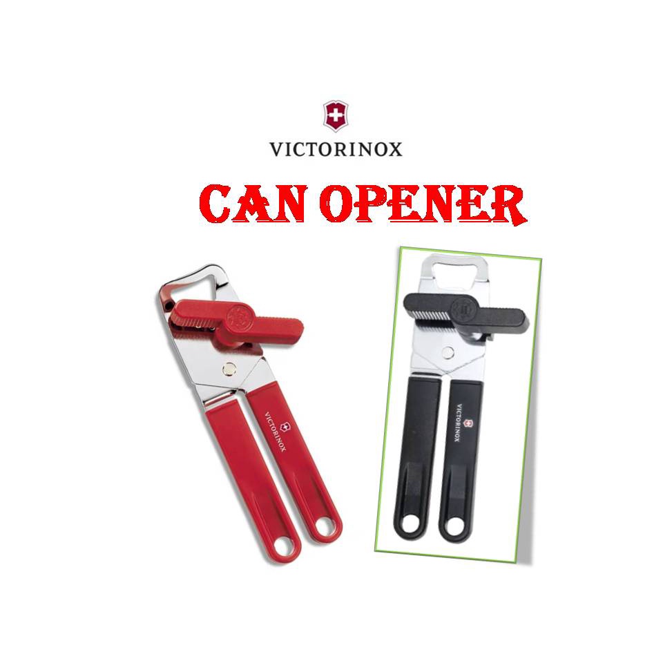 Red,Black Victorinox Universal Can Opener