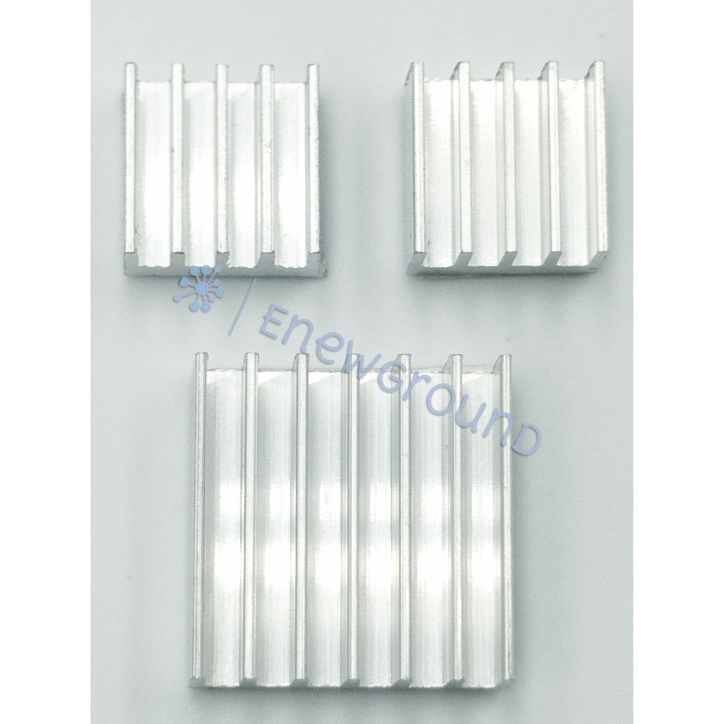 Aluminum Heat Sink Heatsink for Raspberry Pi B/ B+/2/3 - Heat Sink and