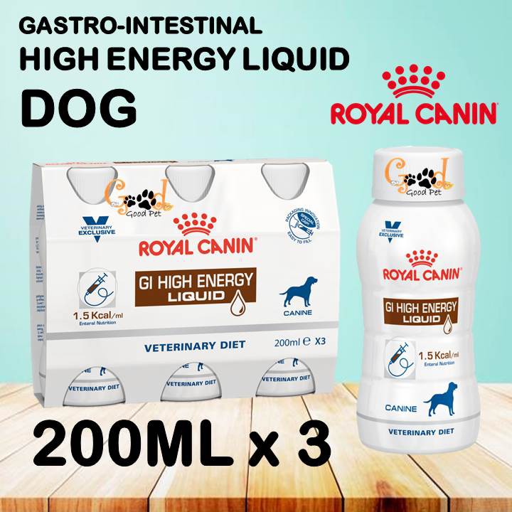 Gi high energy liquid royal clearance canin