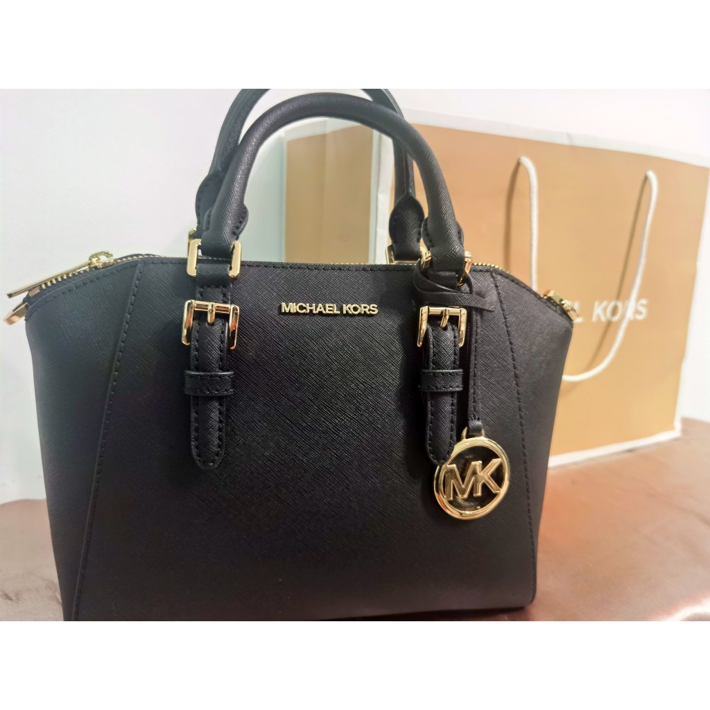 Michael kors ciara online black bag