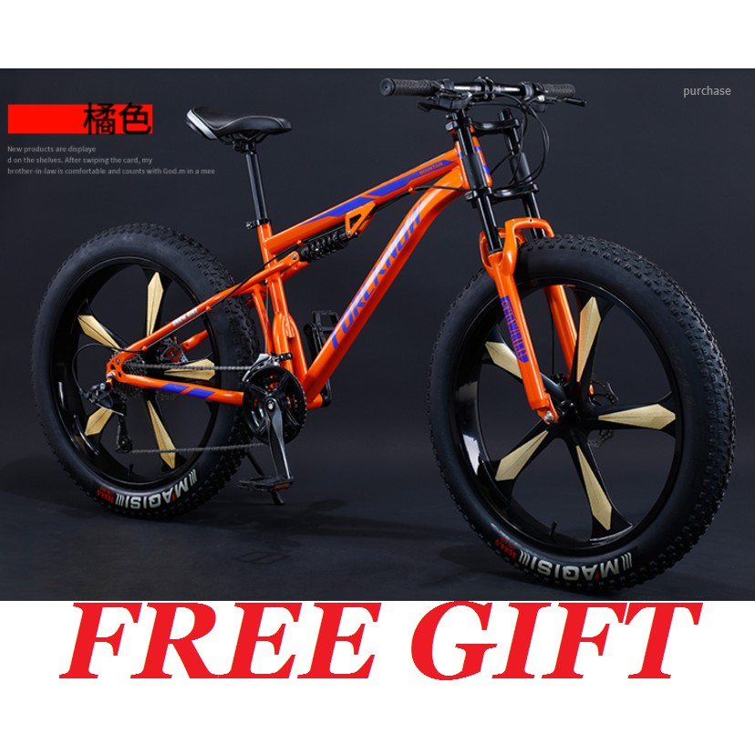 Disc Brakes 24 Fat Bike Tires Fat Bike 24 26 Inch MTB Mountain