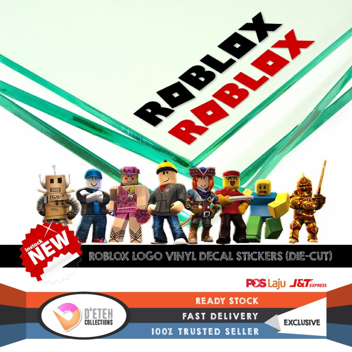 Roblox Stickers ROBLOX Logo Sticker Multi Pack Decal 