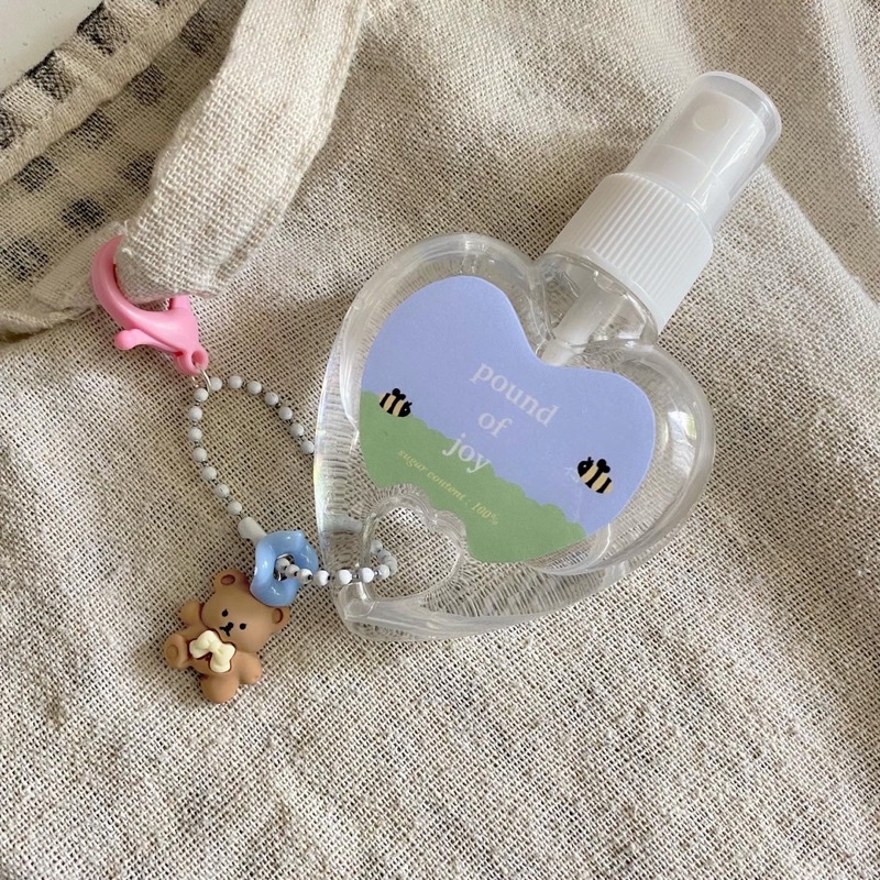 Pound Of Sugar // Hand Sanitizer Bottle Spray 50ml Mist Spray Handmade