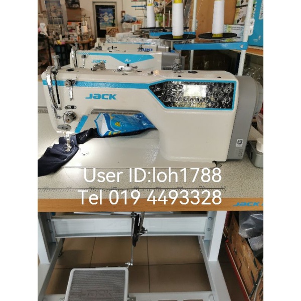Jack A4F Auto Trimmer Single needle sewing machne Shopee Malaysia
