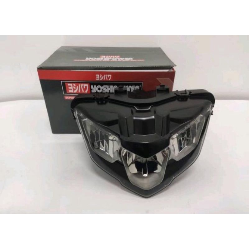 HEADLAMP YAMAHA Y15 V2 ORIGINAL YOSHIPOWER 💯 LAMPU DEPAN YAMAHA Y15 V2