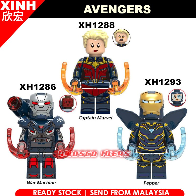 Marvel Captain Marvel (MCU) XH1284 Minifigures - Brixtoy