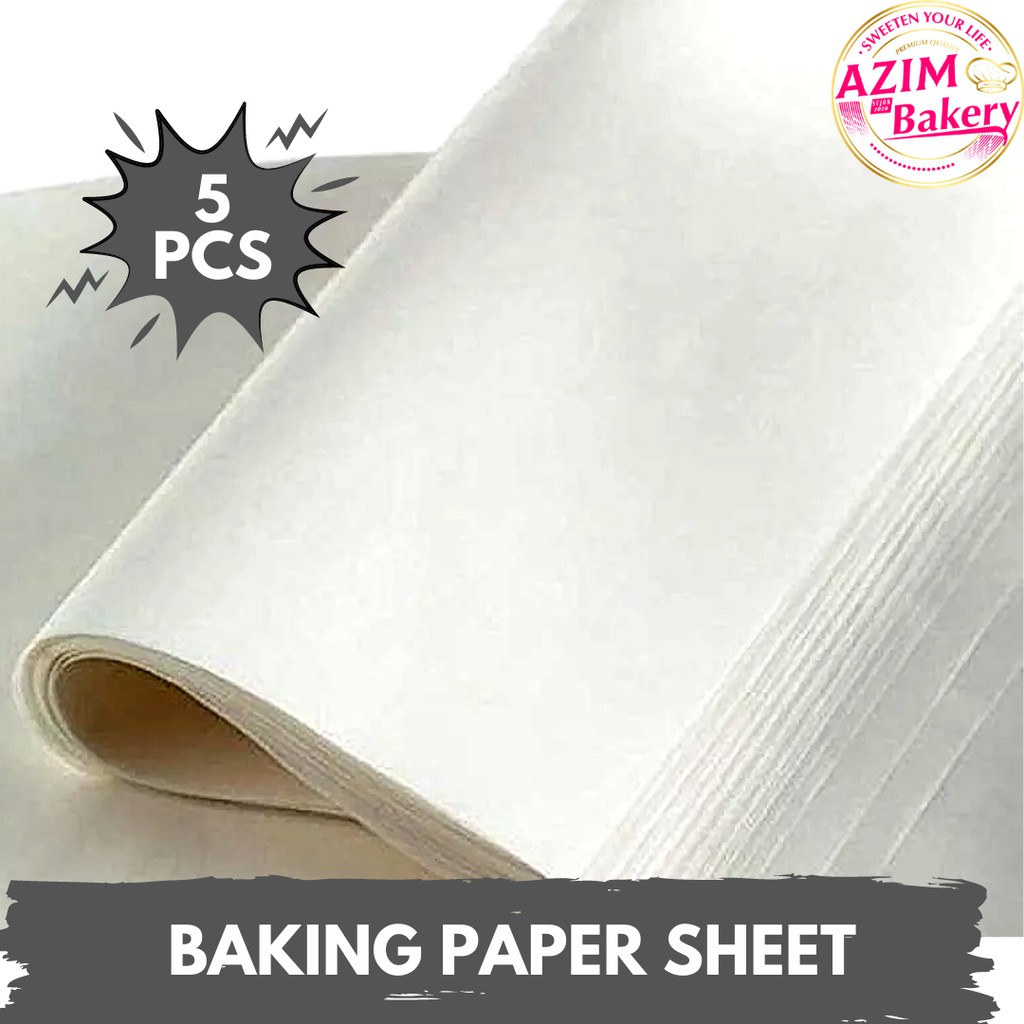 Commercial Unbleached Baking Parchment Paper Roll 5mx300mm with