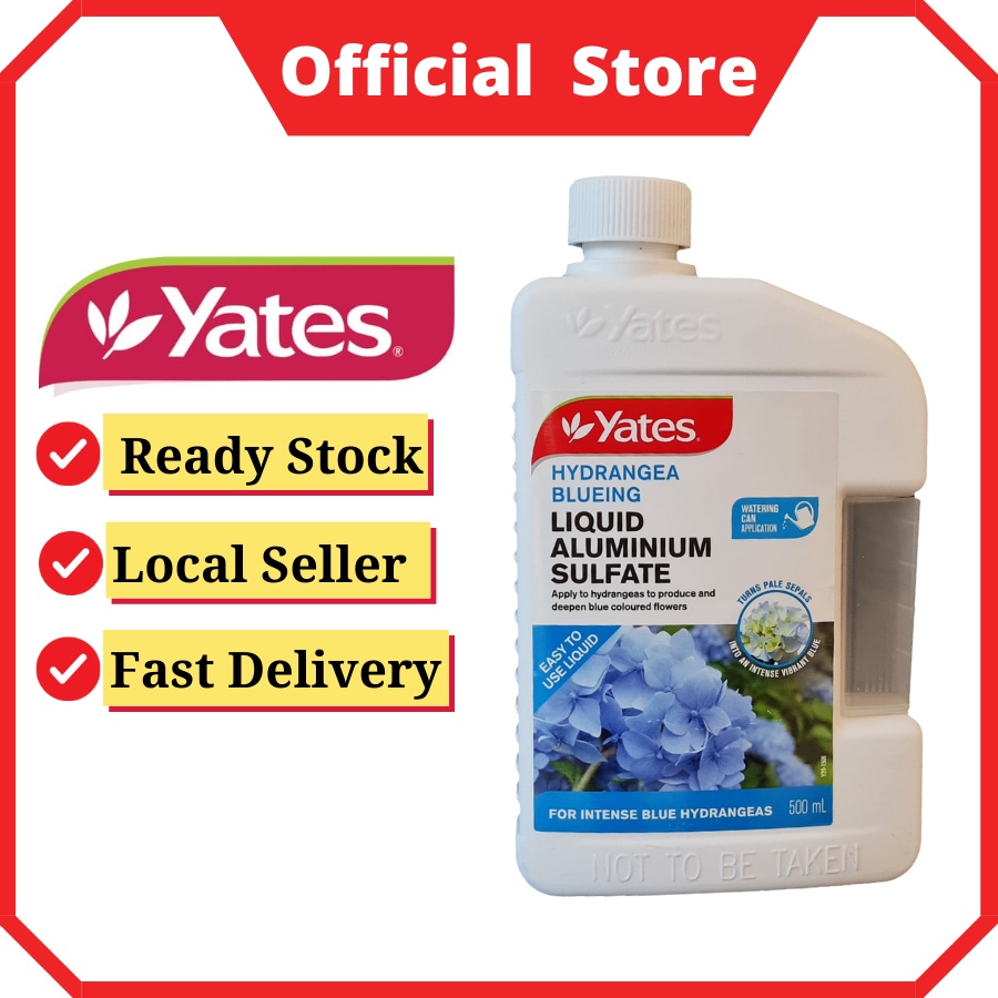 Yates Hydrangea Blueing Liquid Aluminium Sulphate 粉蓝绣球花 (Apply to ...