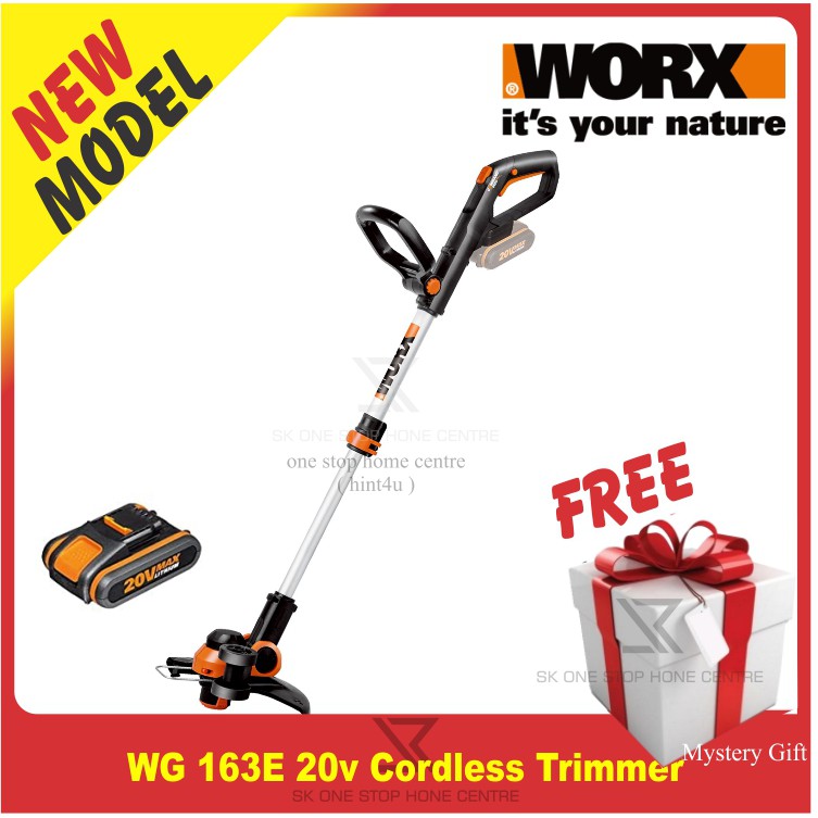 WORX WG 163E 20V CORDLESS GRASS TRIMMER SET Shopee Malaysia