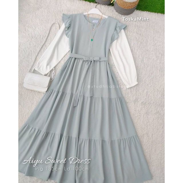 Aiyu Sweet Dress/Women's Clothing/Dress/korea Style Shopee Malaysia