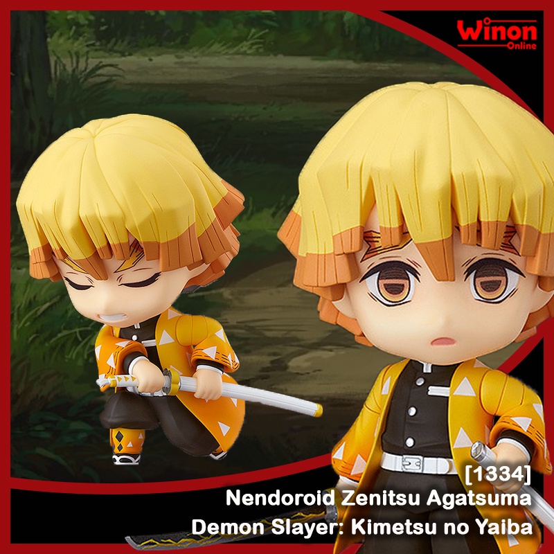 Ready Stock 1334 Nendoroid Zenitsu Agatsuma Demon Slayer Kimetsu No Yaiba Shopee Malaysia 8308