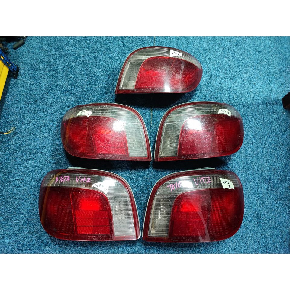 Toyota Vitz Yaris P1 Scp10 Rear Tail Light Tail Lamp Lampu Belakang