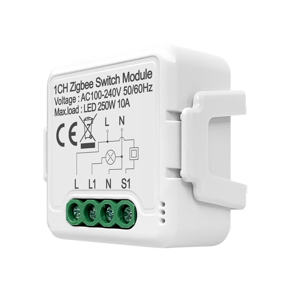 Tuya Smart Zigbee Switch Module 1/2/3/4 Gang Wireless Zigbee Mini ...