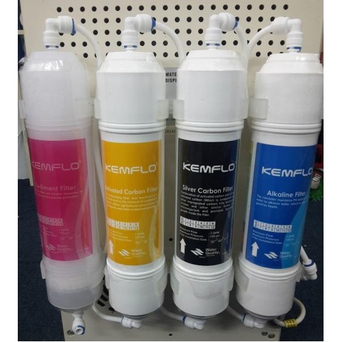 FA1089 KEMFLO Alkaline Water Filter / Cartridge (Set of 4 IType
