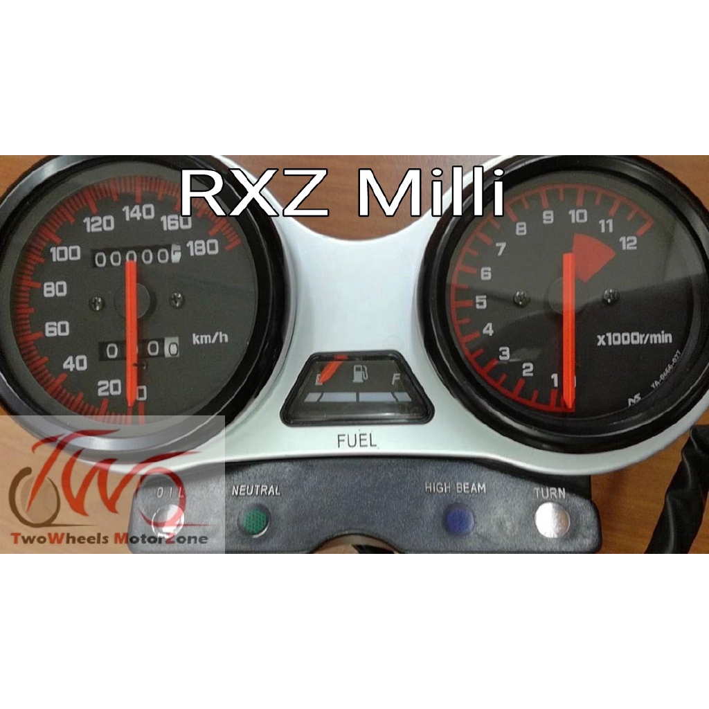 RXZ MILLENIUM METER ASSY SPEEDOMETER SET ORIGINAL THAILAND | Shopee ...