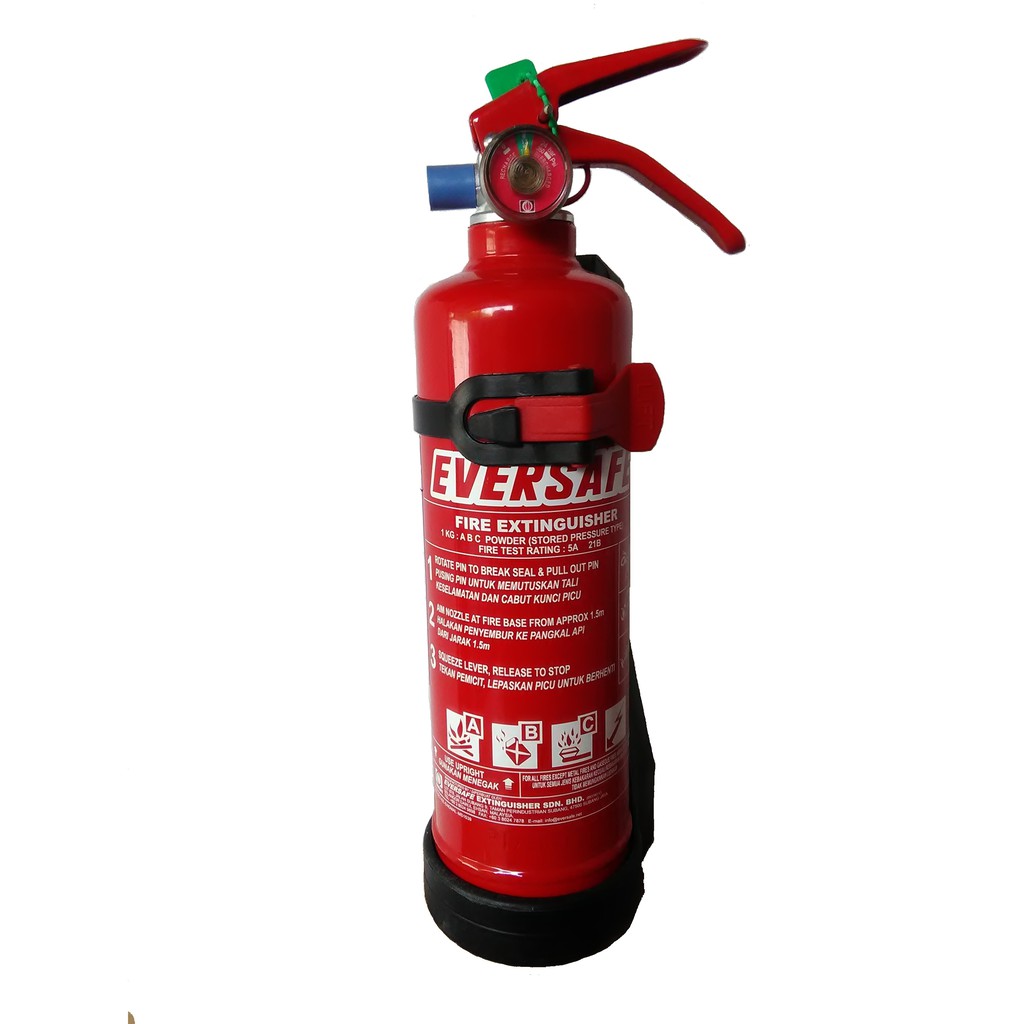 Vehicle fire clearance extinguisher