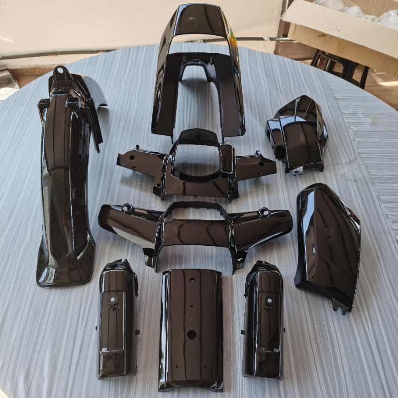 Honda EX5 Dream Body Cover Set (Black) | Shopee Malaysia