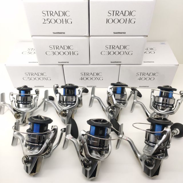 FREE GRAPPLER LINE🔥 SHIMANO STRADIC FL  1000HG/2500HG/C3000HG/C3000XG/4000XG/4000/C5000XG