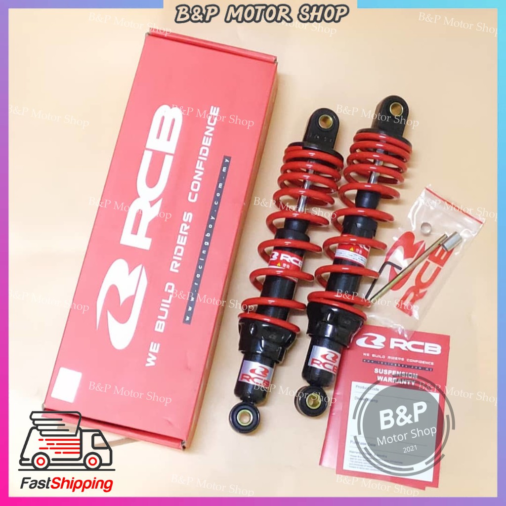 KRISS RCB Rear Absorber Adjustable 310mm A SERIES (BLACK/RED) | Shopee ...