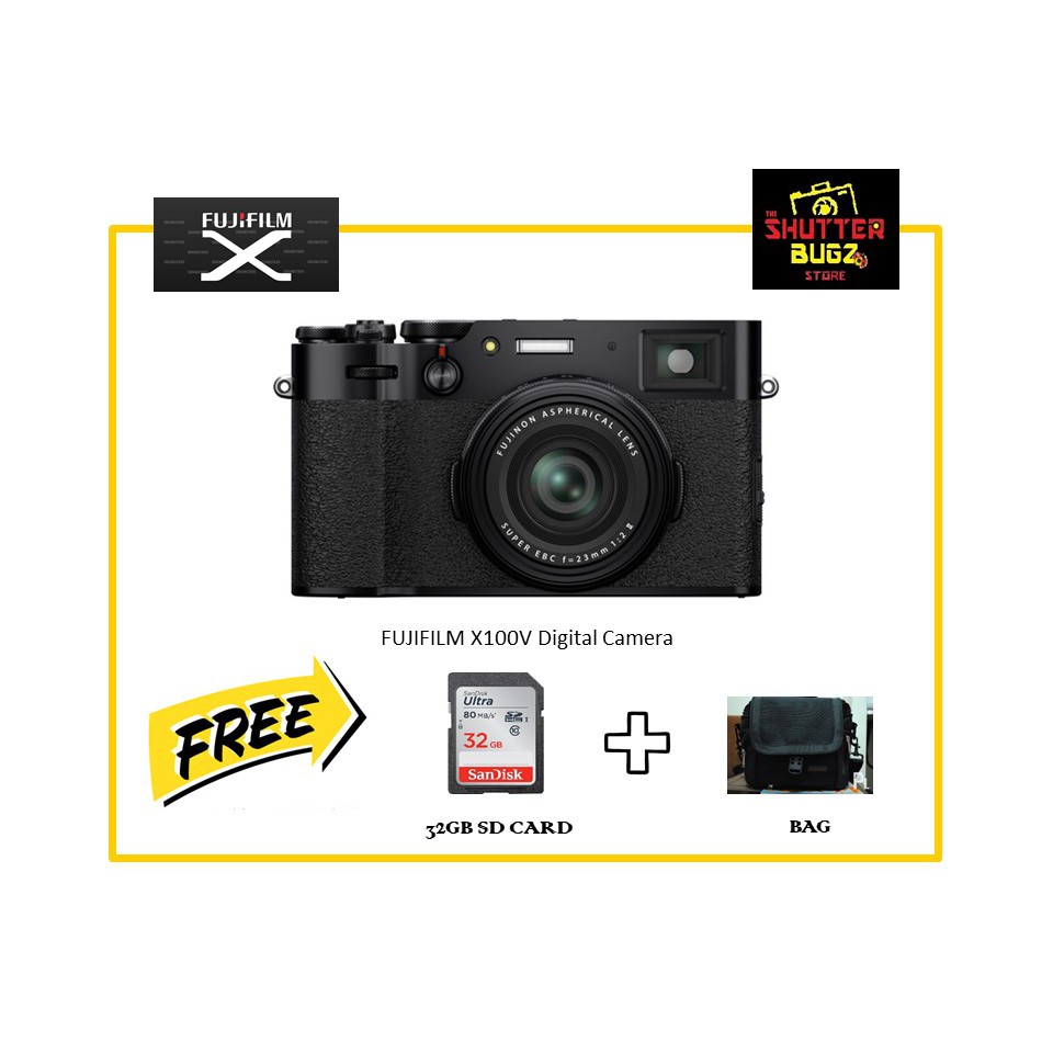 FUJIFILM X100V Digital Camera (Fujifilm Malaysia) Shopee Malaysia