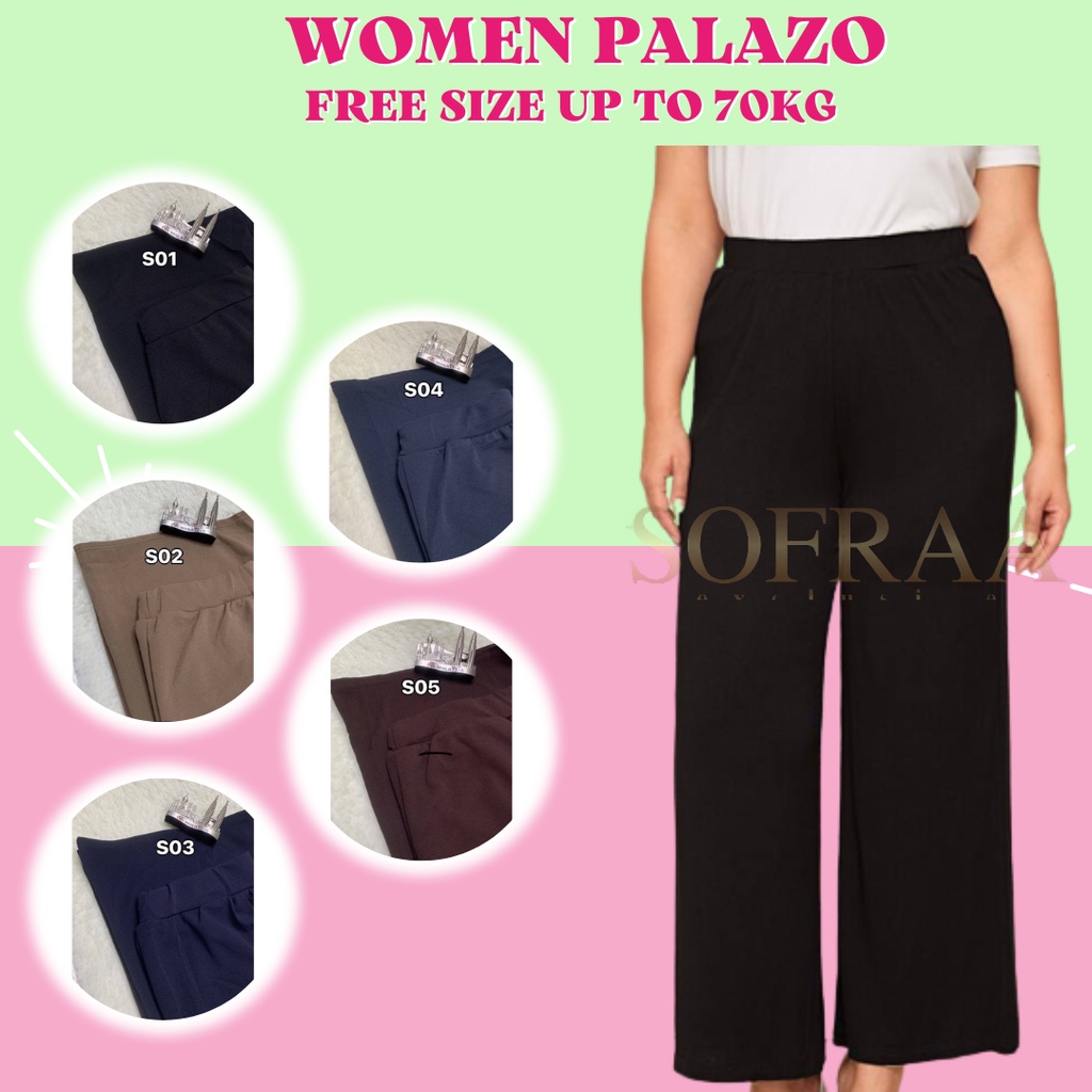 Seluar palazzo hot sale shopee