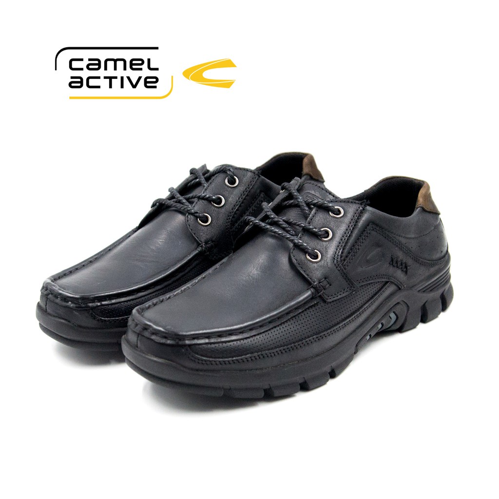 Ready Stock】camel active Men Black Birgit Lace Up Shoes 871957-BN2R-1-BLACK (Nubuck | Shopee