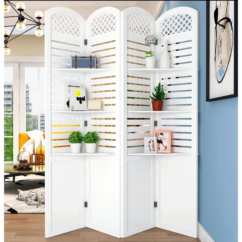 Penghadang katil, Divider partition home decor, Decoration bedroom