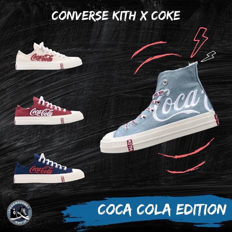 Converse coca clearance cola for sale