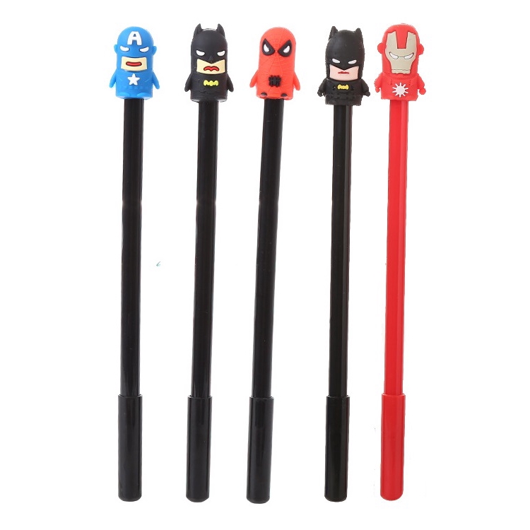 Super Heroes Design Black Ink Pen Marvel DC Comic | Shopee Malaysia