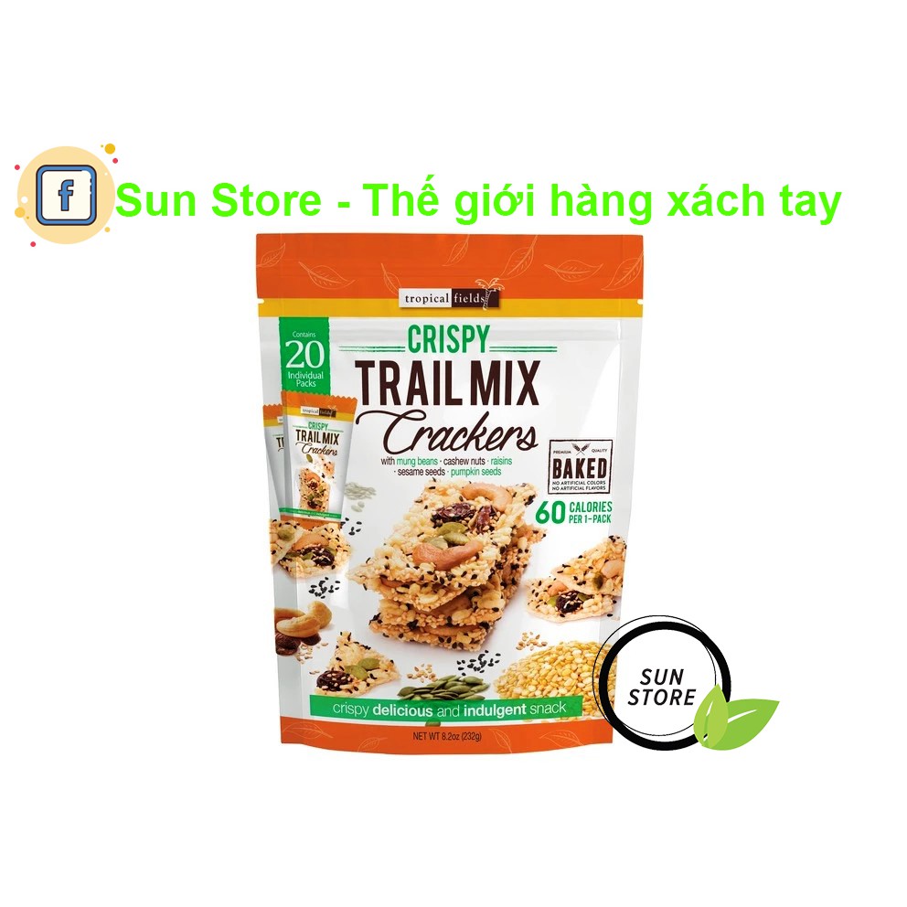 Crispy Trail Mix Crackers 232g Shopee Malaysia