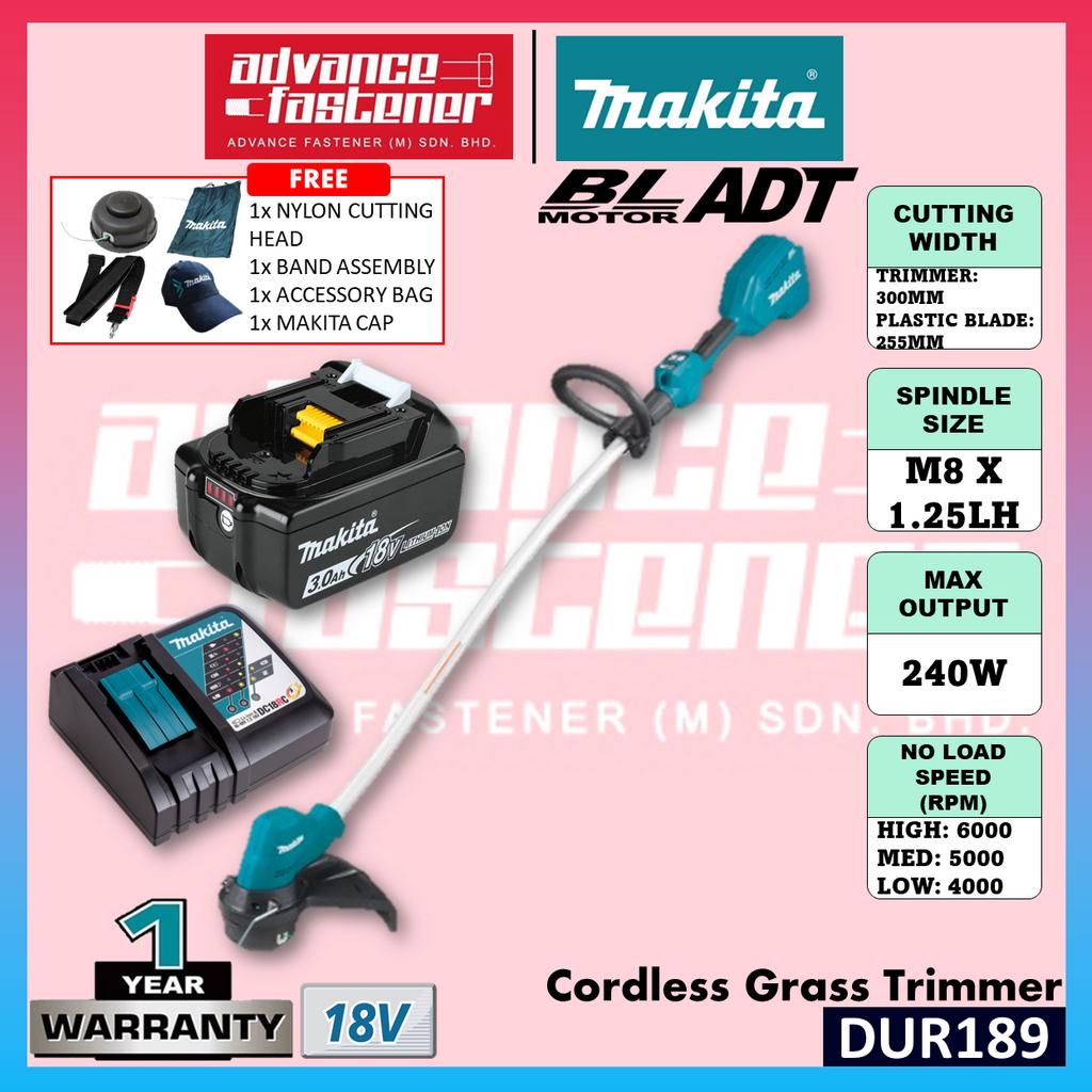 MAKITA DUR189 / DUR189Z 18V Cordless Grass Trimmer Shopee Malaysia
