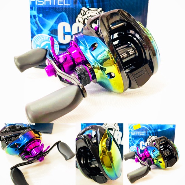 cobra cb100 titanium colour casting reel Fishing reel