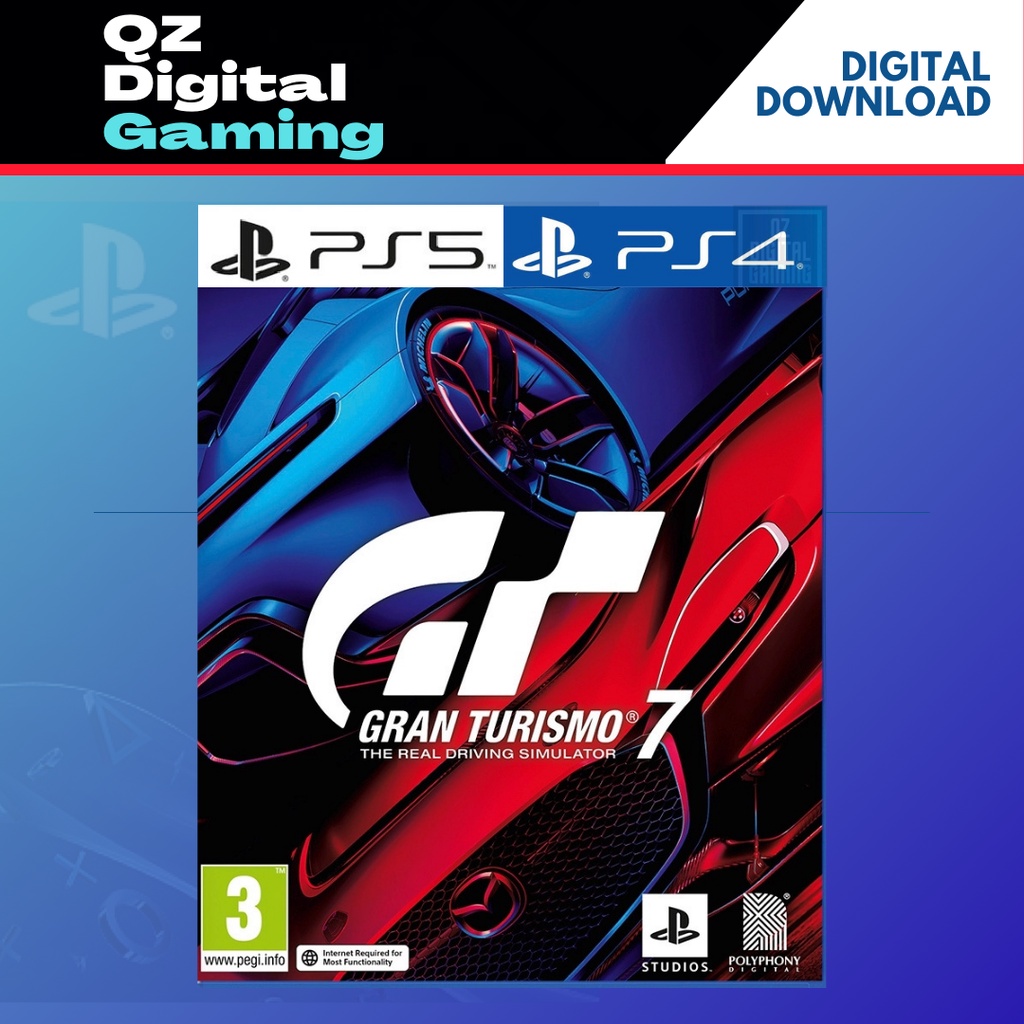 PS4 / PS5 Gran Turismo 7 Full Game Digital Download GT 7 | Shopee Malaysia