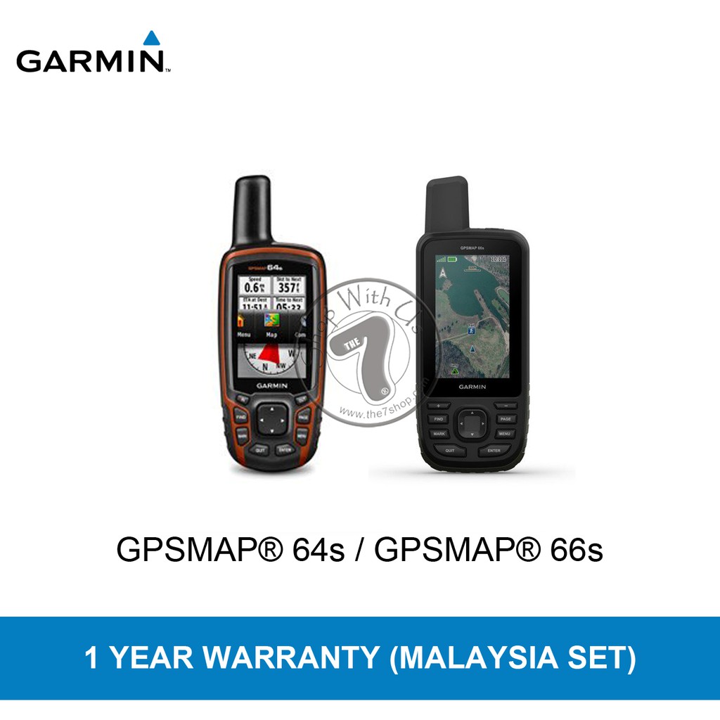 GARMIN GPSMAP 64S / 66S Handheld GPS with Free Gifts (Malaysia Set