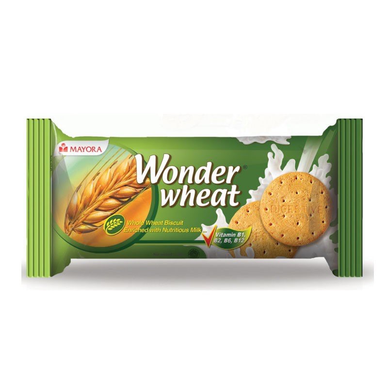 Mayora Wonder Wheat Biscuits 149g Shopee Malaysia