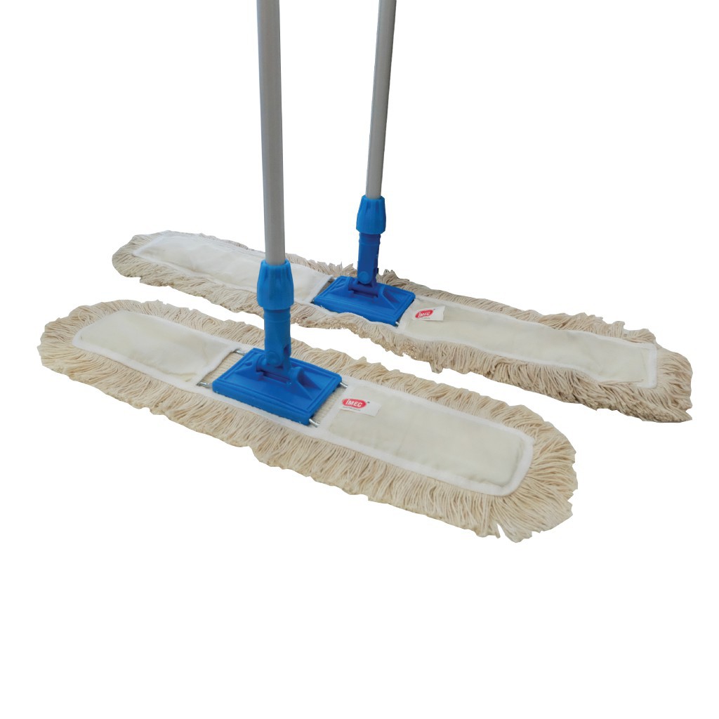 Cotton Dust Mop with Handle (White) 60cm, 80cm,100cm Shopee Malaysia