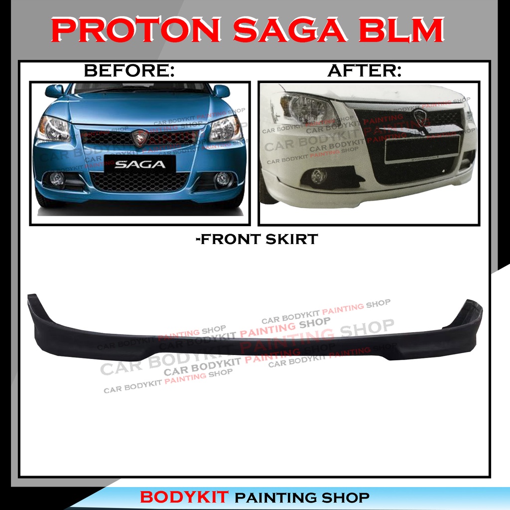 Proton Saga Blm Se Style Fullset Skirting Front Skirt Side Skirt Rear