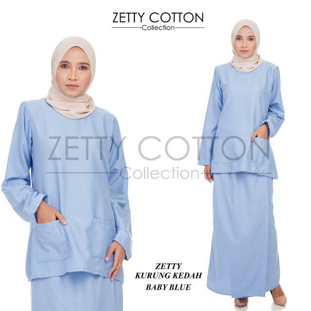 🔥SALE🔥 ZETTY KURUNG KEDAH POKET 16 COLOUR HOT [ BAJU KURUNG KEDAH POKET ...