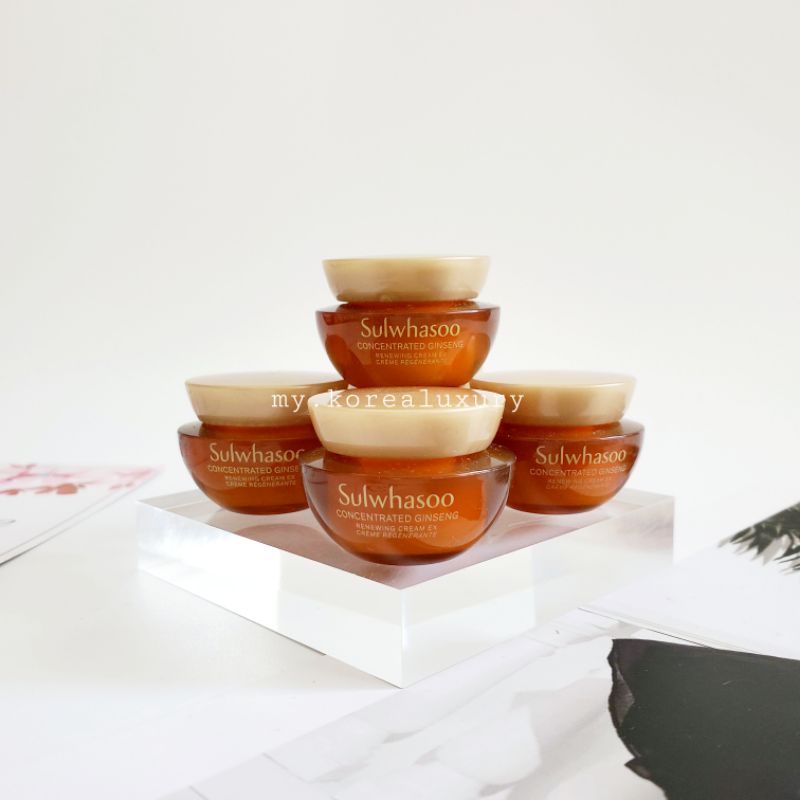 Sulwhasoo Ginseng Concentrado Renovando La Máscara Cremosa Ex (1EA - Foto 13