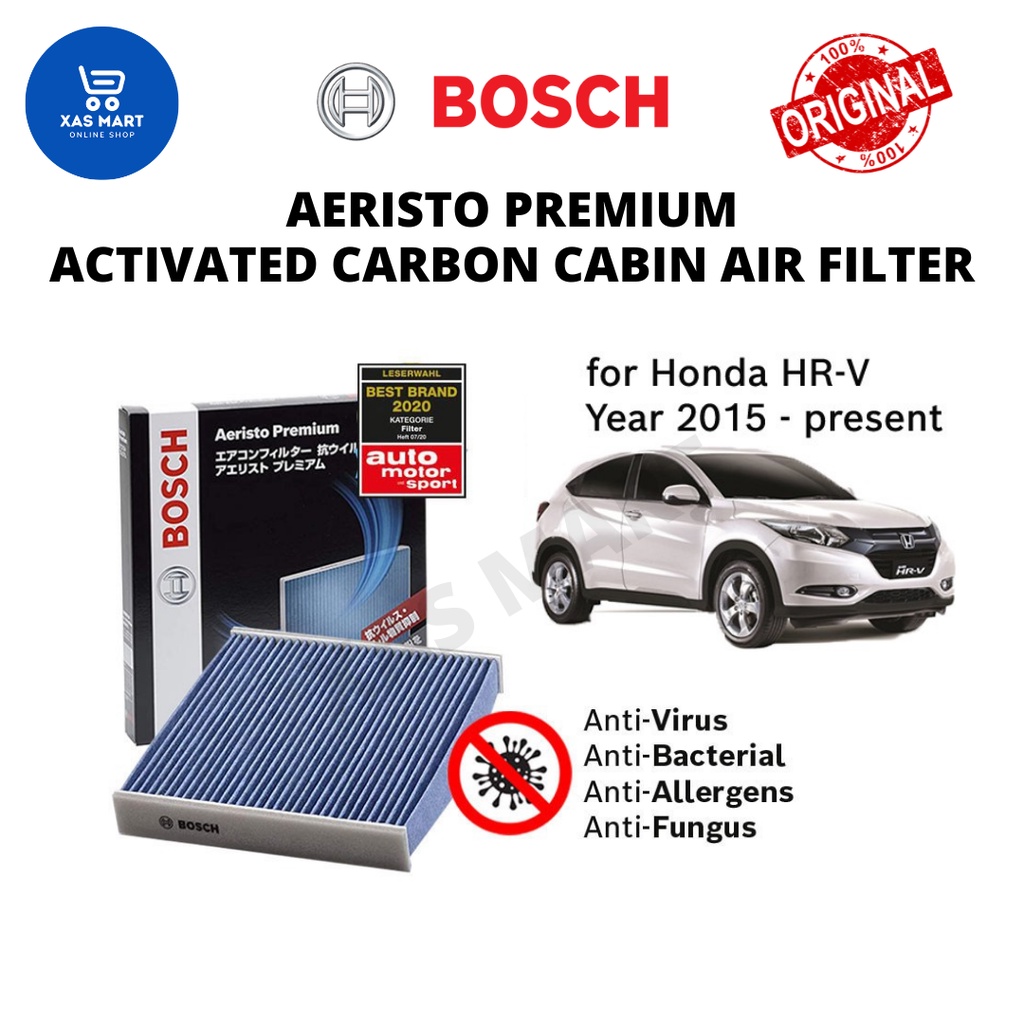 Genuine Bosch Aeristo Premium Activated Carbon Cabin Air Filter