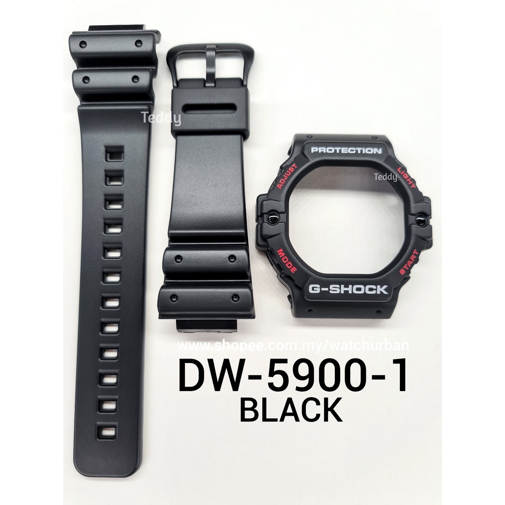 CASIO G-SHOCK BAND AND BEZEL DW5900 100% ORIGINAL DW-5900 Shopee