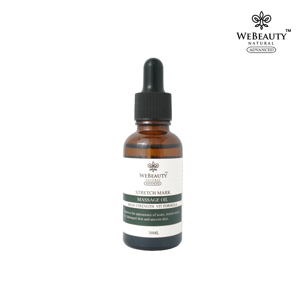 Webeauty Natural Advanced Stretch Mark Massage Oil 30ml | Shopee Malaysia