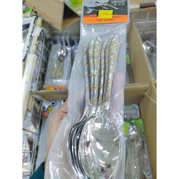 Langkawi Sudu/Garfu Murah Berkualiti (Dinner Spoon/Fork Set) Shopee